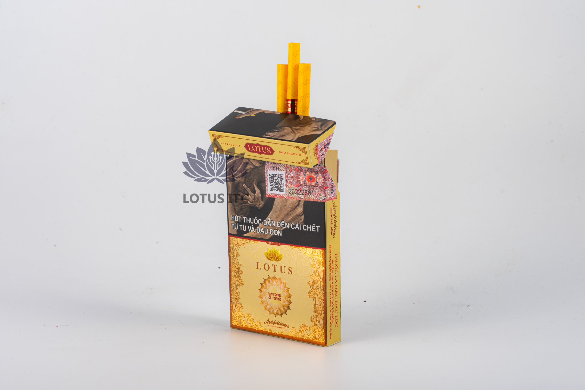 Thuốc lá Lotus Cát Tường (20 Điếu/Bao) (1 Cây/10 bao)